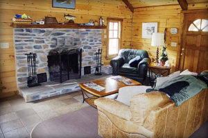 Little J Lodge Fireplace